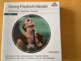 Händel.          Giulio Cesare, Ariodante, Hercules 9 CDs