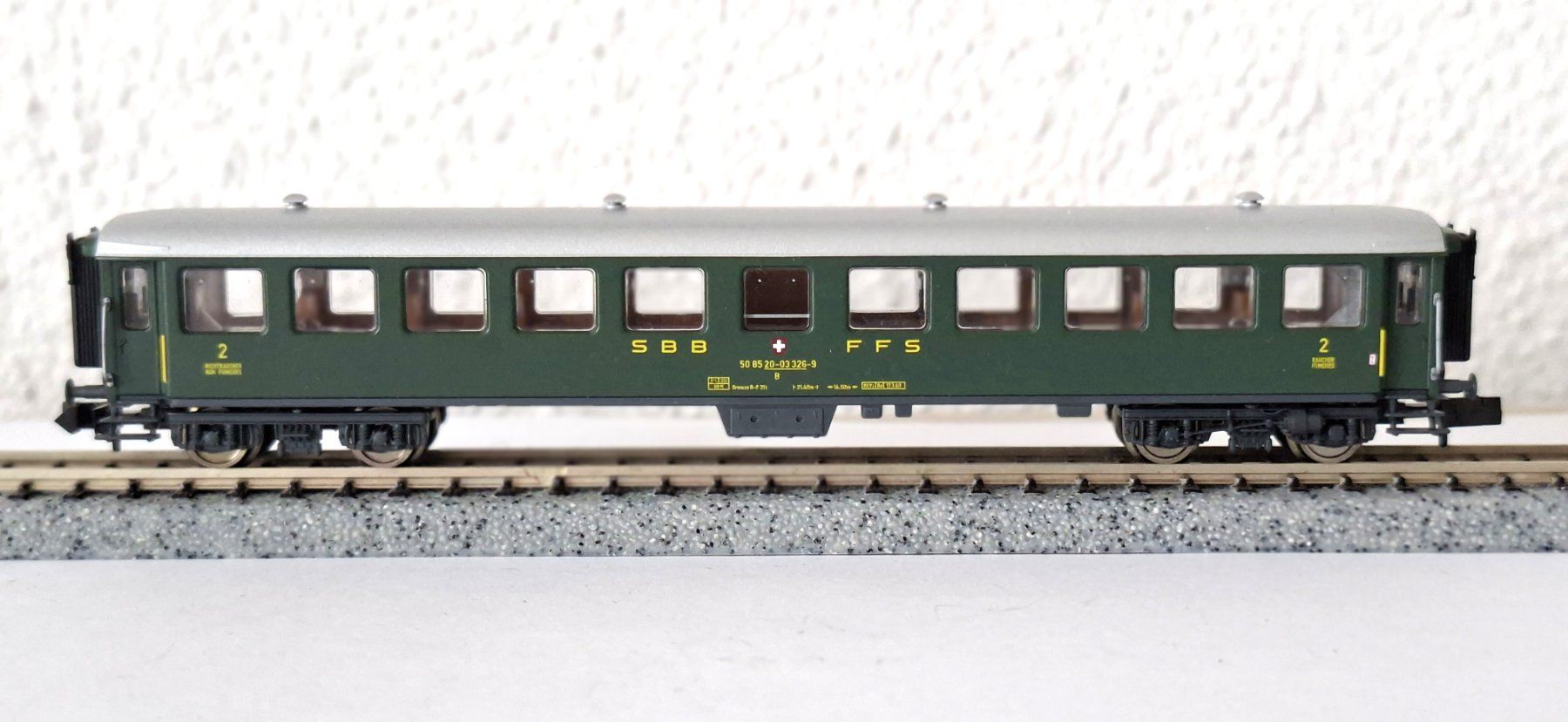 Fleischmann Modellini di ferrovie: Fleischmann SBB Personenwagen – Usato da Biberist venduto da Ntrains 2
