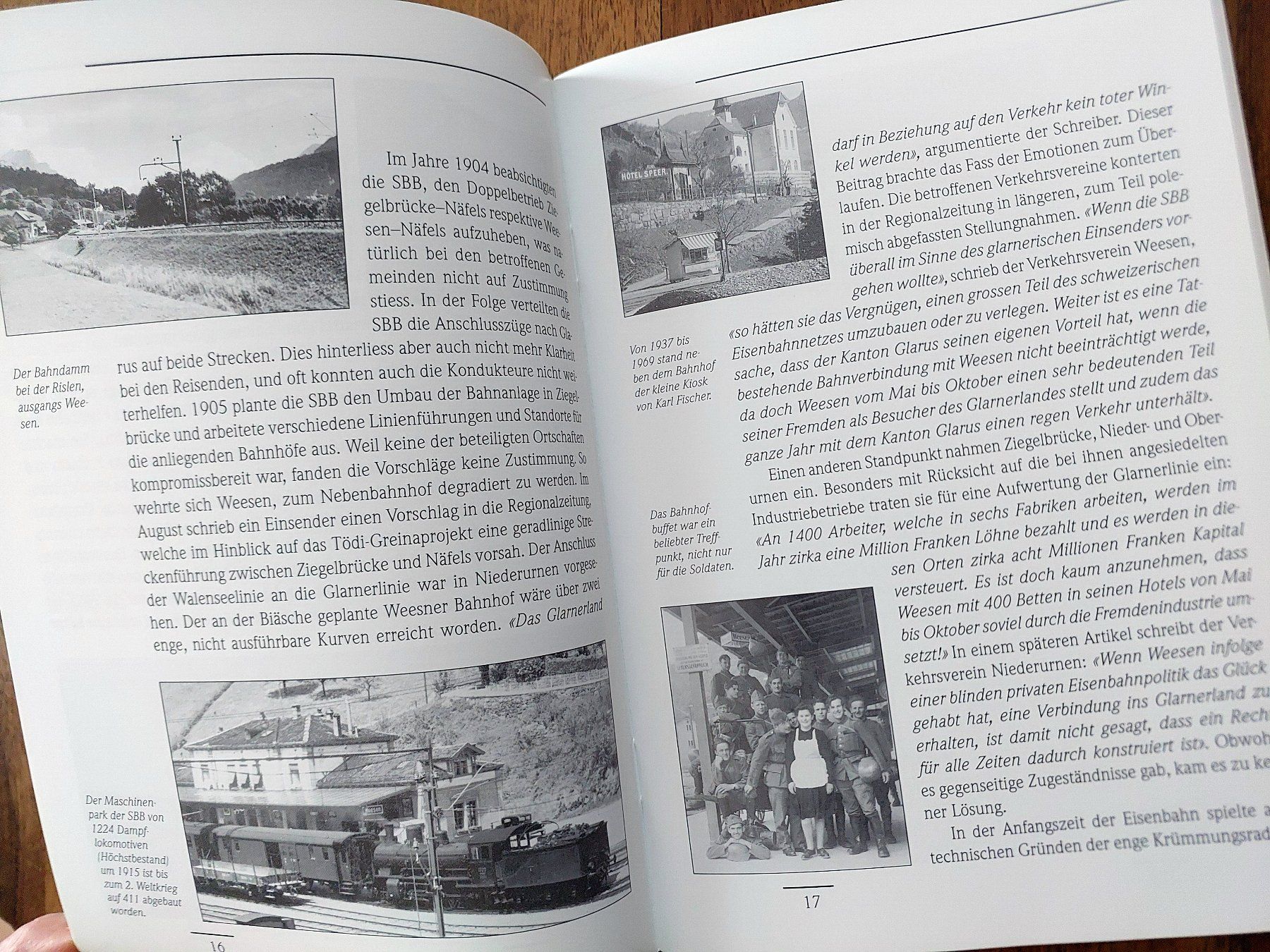 Zeitschriften & Magazine: Weesen - Die Eisenbahn in Weesen – Gebraucht aus Schönenwerd von Steidi 4