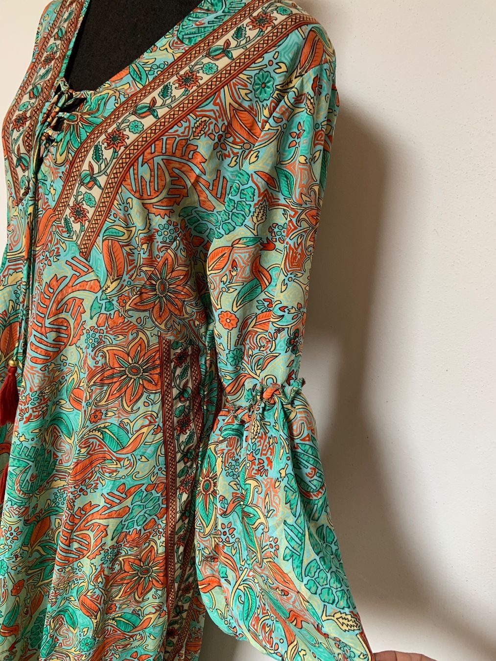 Vestiti: Boho Maxikleid aus Seide – Nuovo (secondo la descrizione) da Sigriswil venduto da ck56 4