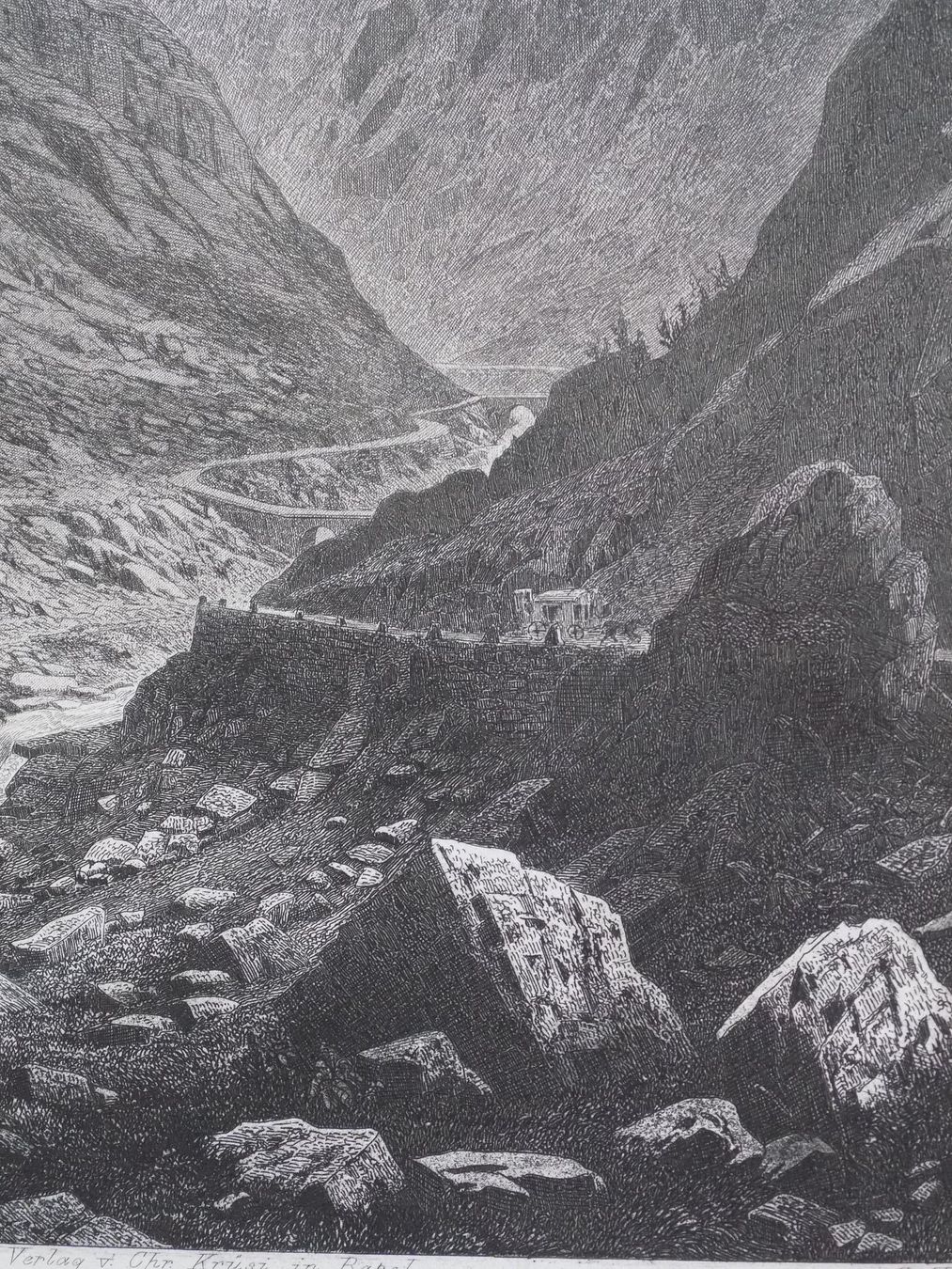 Stiche: Schöllenen Gotthard – Gebraucht aus Risch von Rischli15 5