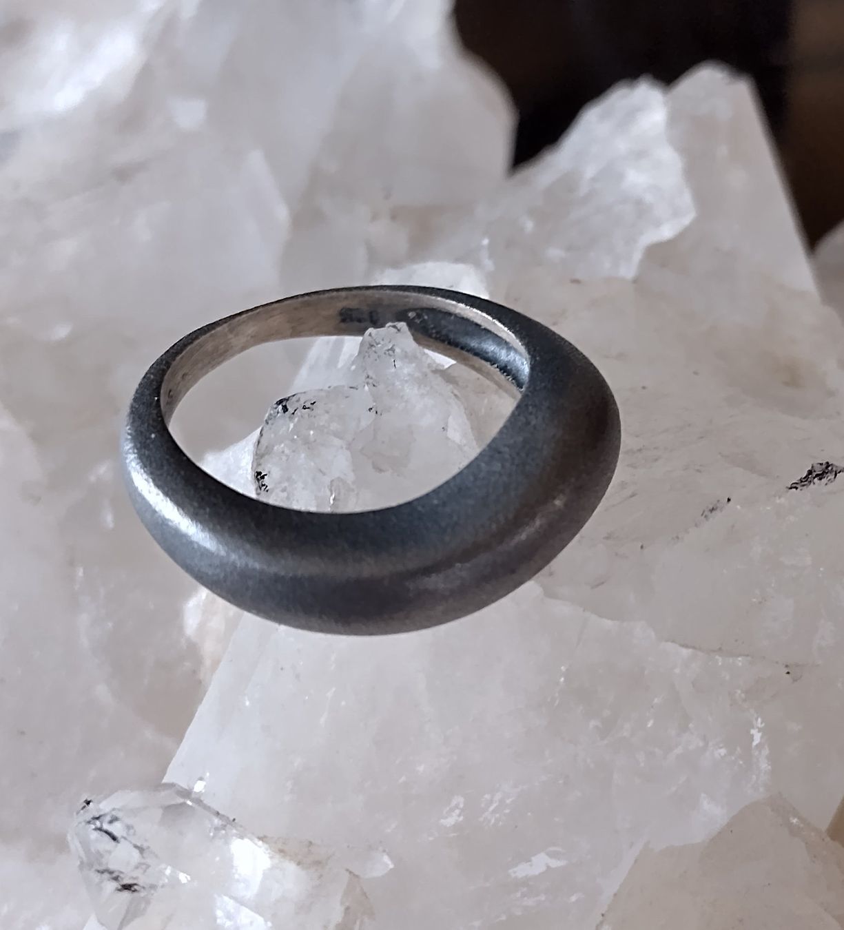 Ringe: RING GESCHWÄRZT SILBER 925 – Gebraucht aus Romanshorn von Stubsinator