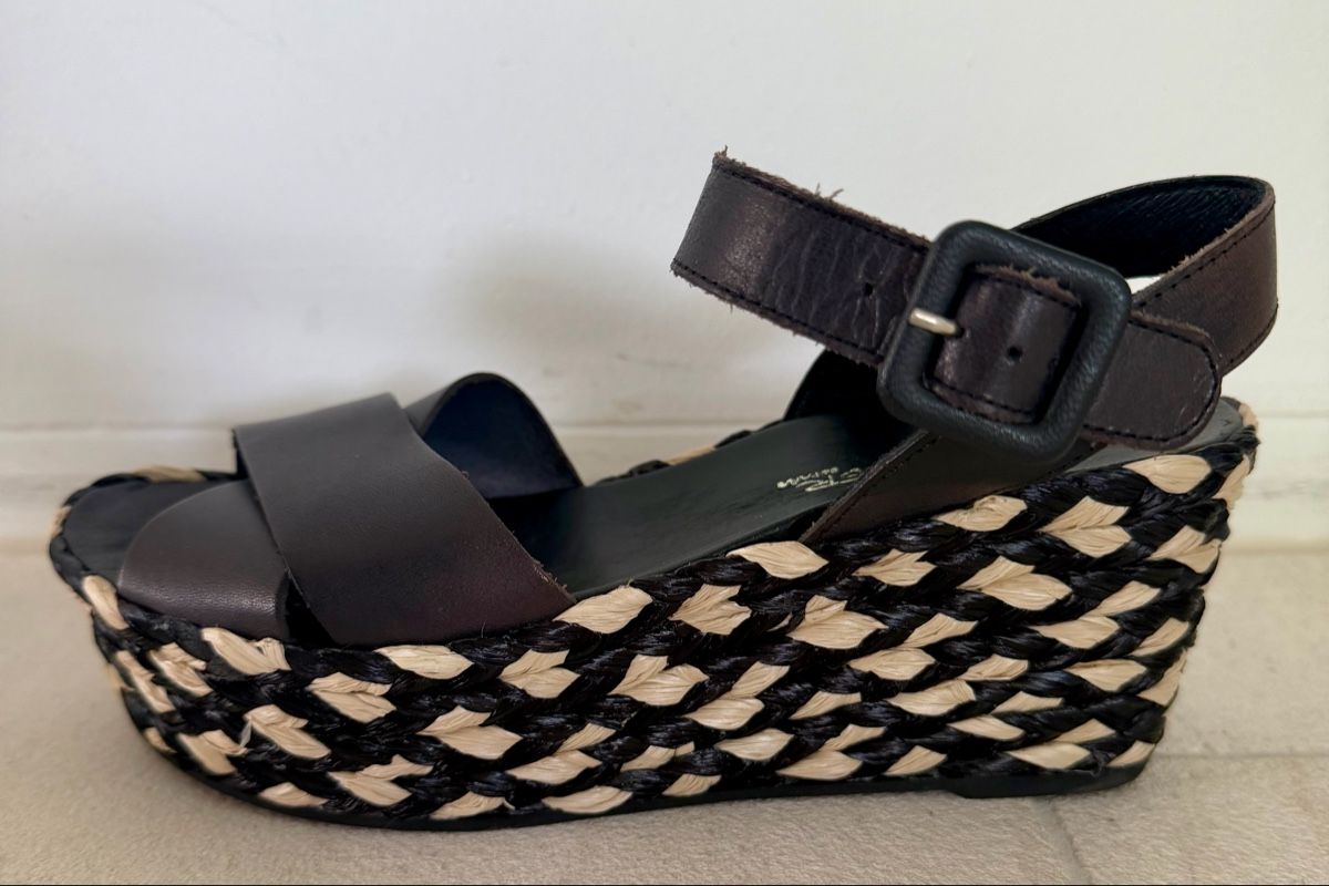 Damenschuhe: Casteller Sandalen 36 – Neu (gemäss Beschreibung) aus Kastanienbaum von Linobaby 1