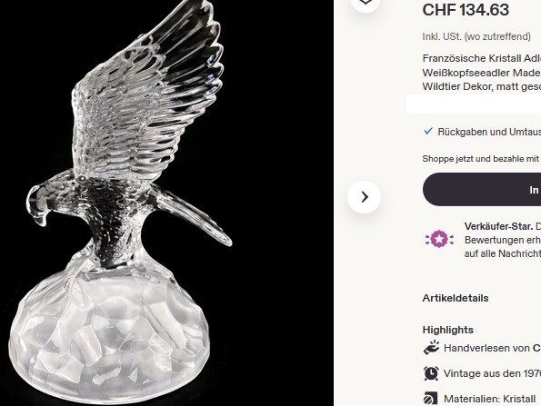 Bicchieri: Kristallset / Ensemble en cristal – Usato da Collonges venduto da arashee 7