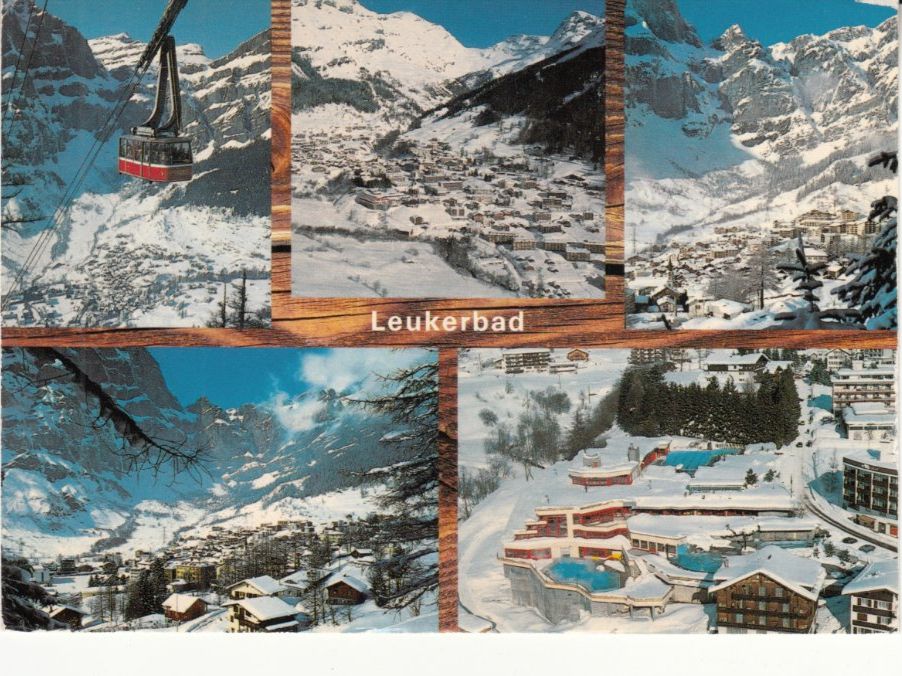 Cartoline postali: Leukerbad 1983 – Usato da Bürglen TG venduto da StampGraf