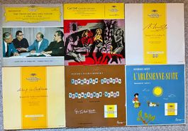 6 LPs DGG MONO TULIP RARITÄTEN BEETHOVEN DVORAK TSCHAIKOWSKY