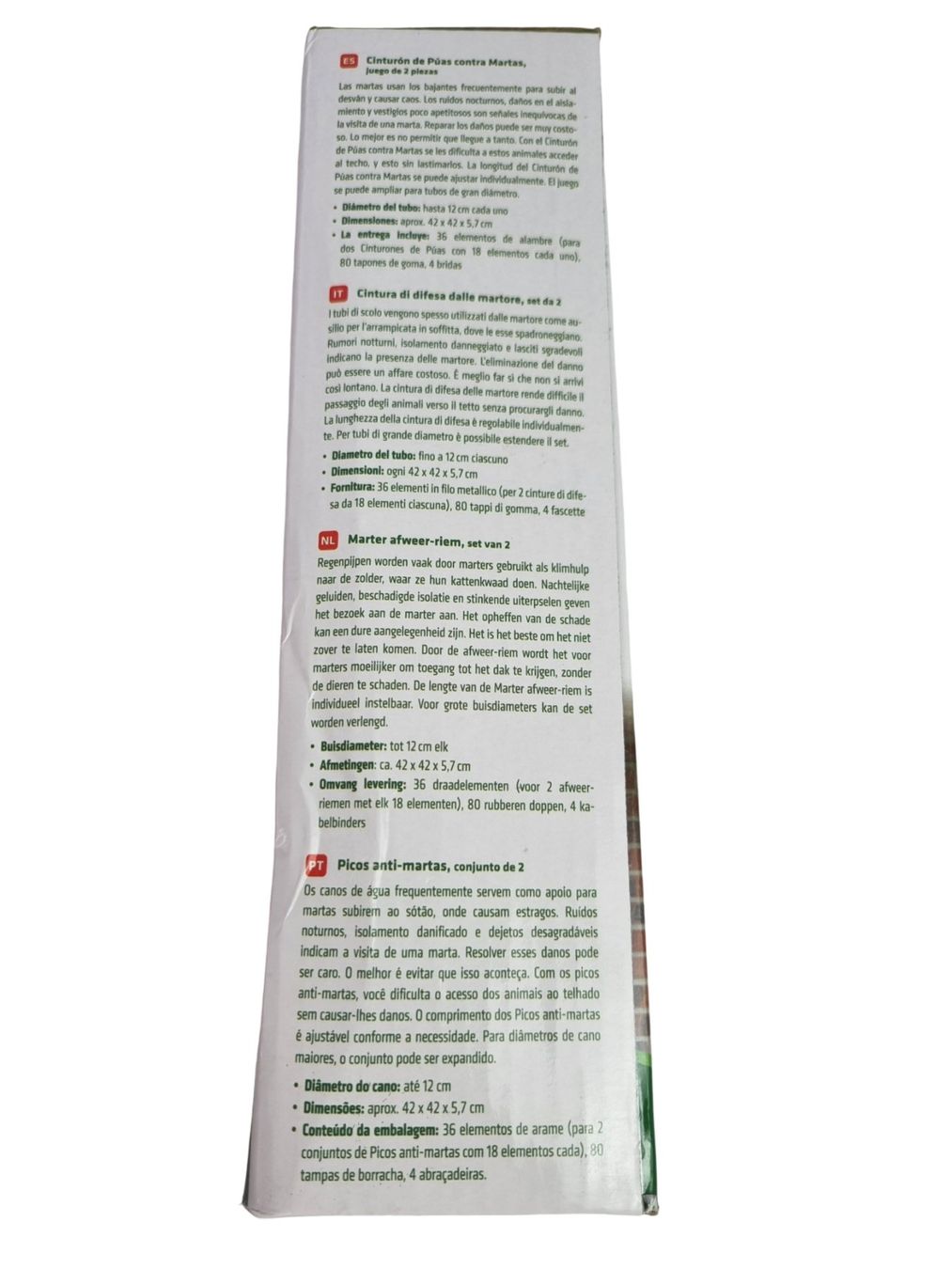 Sistemi d'allarme: GARDIGO Marder-Abwehrgürtel 2er-Set – Nuovo (secondo la descrizione) da Wangen b. Olten venduto da Restwert_Wangen 3