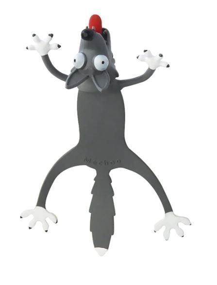 Libri: Buchzeichen eingeklemmt WOLF WOLVE Bookmark zerquetscht – Nuovo e nell'imballaggio originale da Dättlikon venduto da easythings 1
