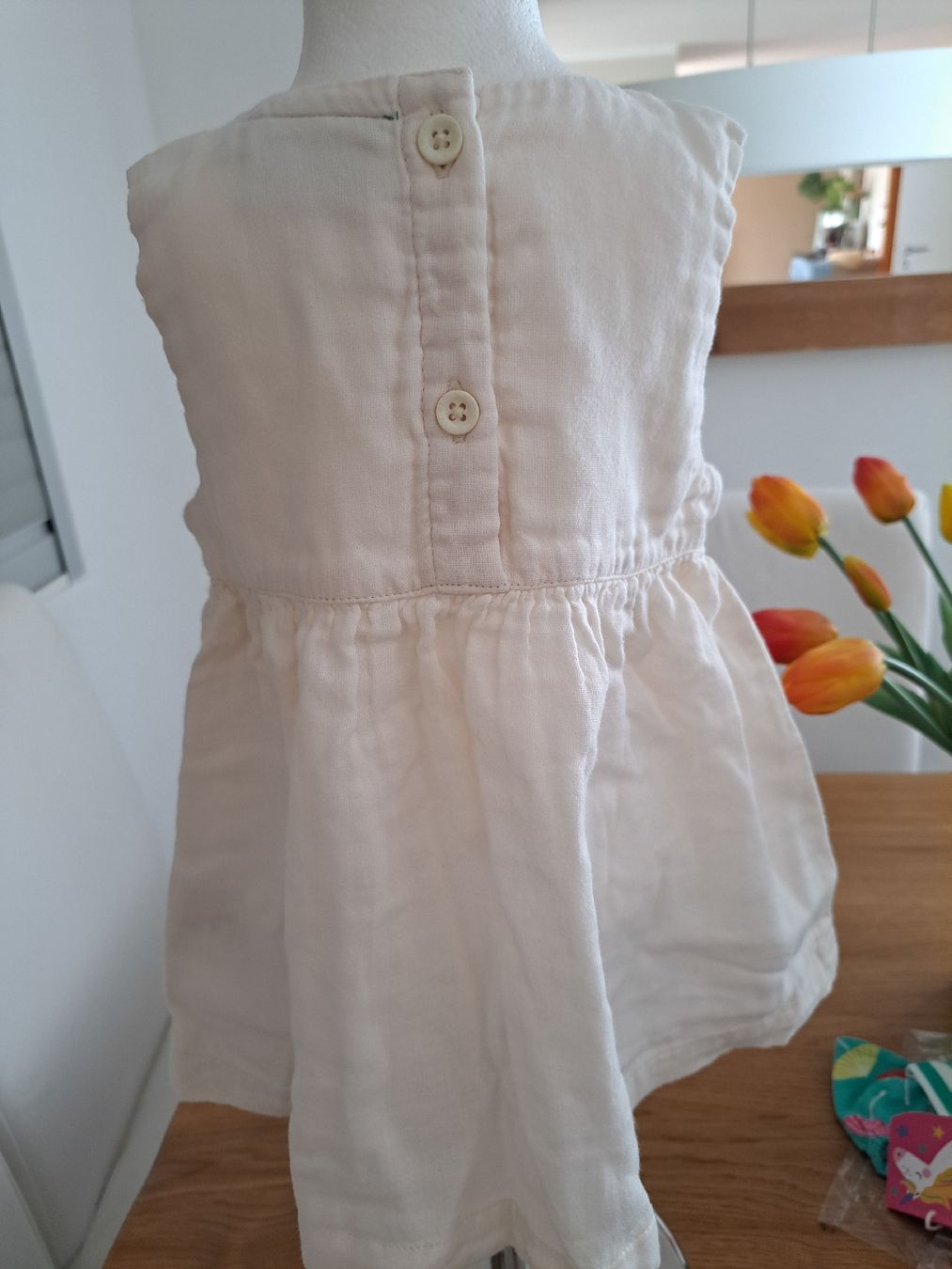 Vestiti & Gonne: Neu Sommerkleid 6-9monate Baumwolle – Nuovo e nell'imballaggio originale da Urdorf venduto da villakagu 2