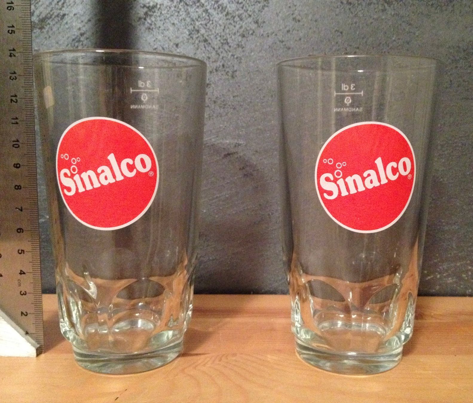 Sinalco Verres: vintage verre sinalco / alte sinalco gläser – D'occasion à Vuiteboeuf par broticaire