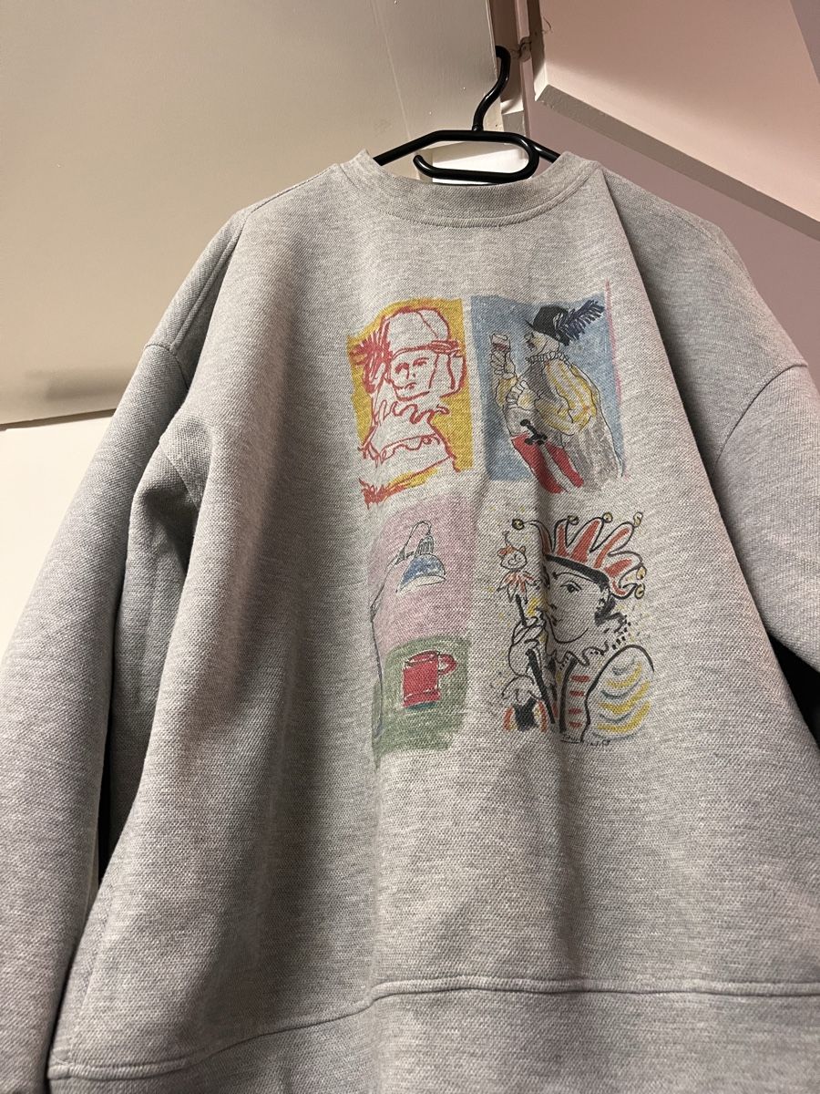Maglioni & Felpe: Artist-Printed Crew Neck Sweatshirt – Usato da Bern venduto da fen_7rn8 1