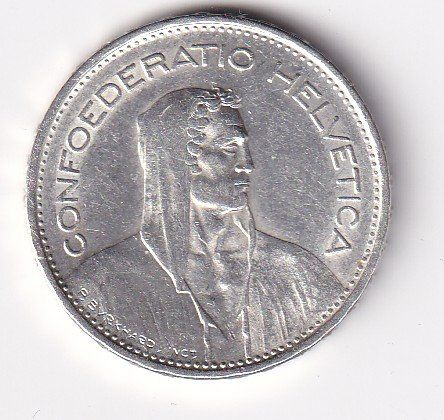 Alle Münzen: 5 Franken 1939 – Gebraucht aus Neuchâtel von karlpierrino 1