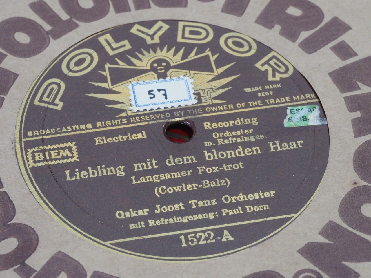 Schallplatten: DISQUES 78 TOURS – Gebraucht aus Lausanne von Leag 4