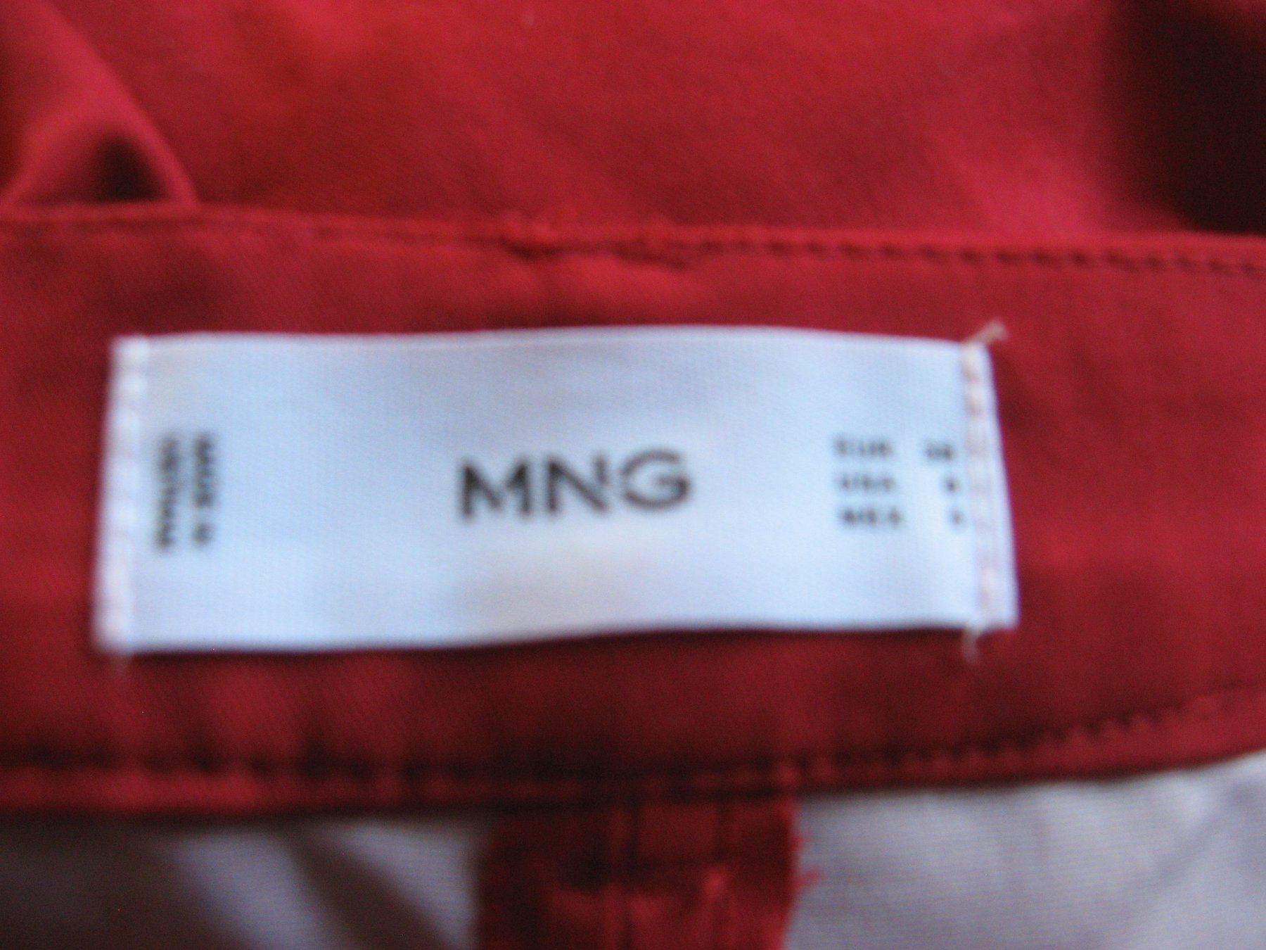 Mango Hosen: rote Hose Gr. 38 Mango – Gebraucht aus Zürich von apil 6