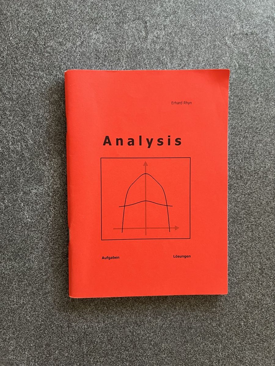 Libri: Analysis. Aufgabensammlung / Lösung – Nuovo (secondo la descrizione) da Ermenswil venduto da nils.schreckenbauer