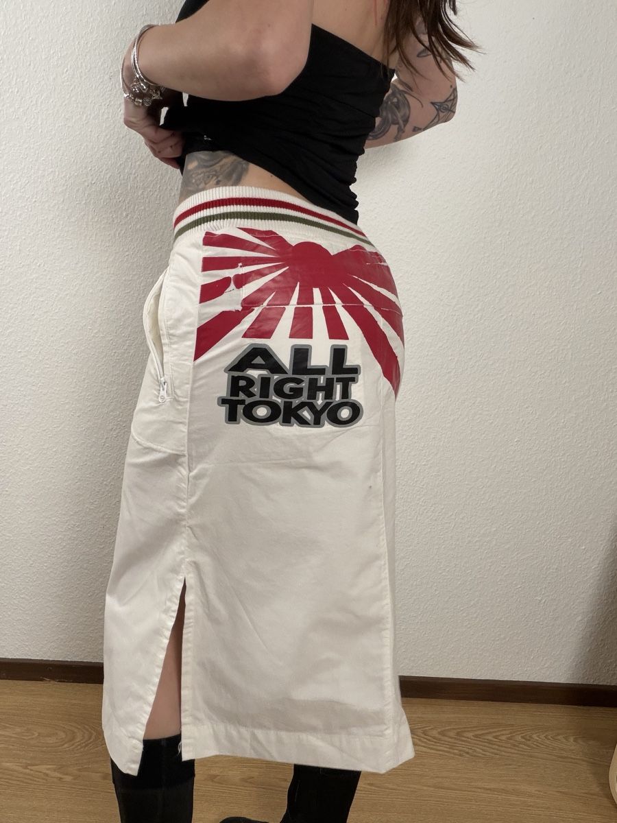 Gonne: Y2K White midi Skirt With Graphics  Size S – Nuovo (secondo la descrizione) da Knonau venduto da Grapesvintage 8