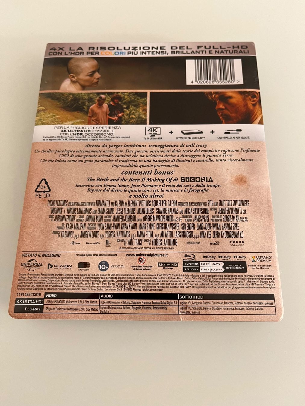 Bugonia (4K Ultra HD + Blu-Ray Disc - SteelBook) (Neu und ...