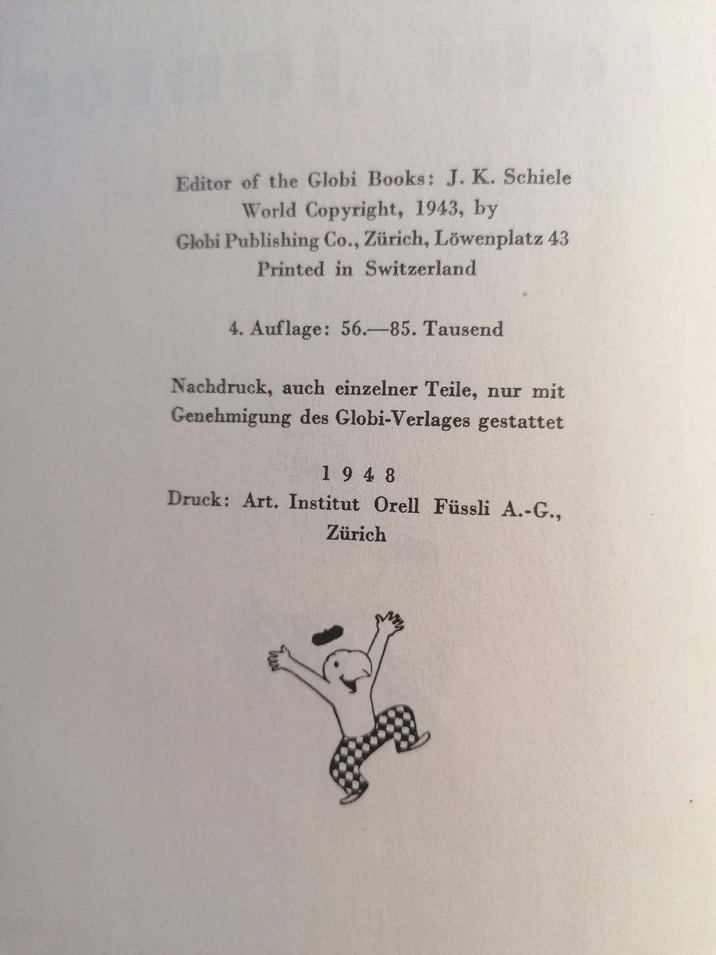 Fumetti: Globi Junior Erlebnisse und Streiche 1948 – Usato da St. Niklausen LU venduto da karli72 3
