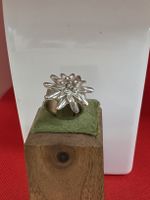 Ring Edelweiss Motiv guter Zustand