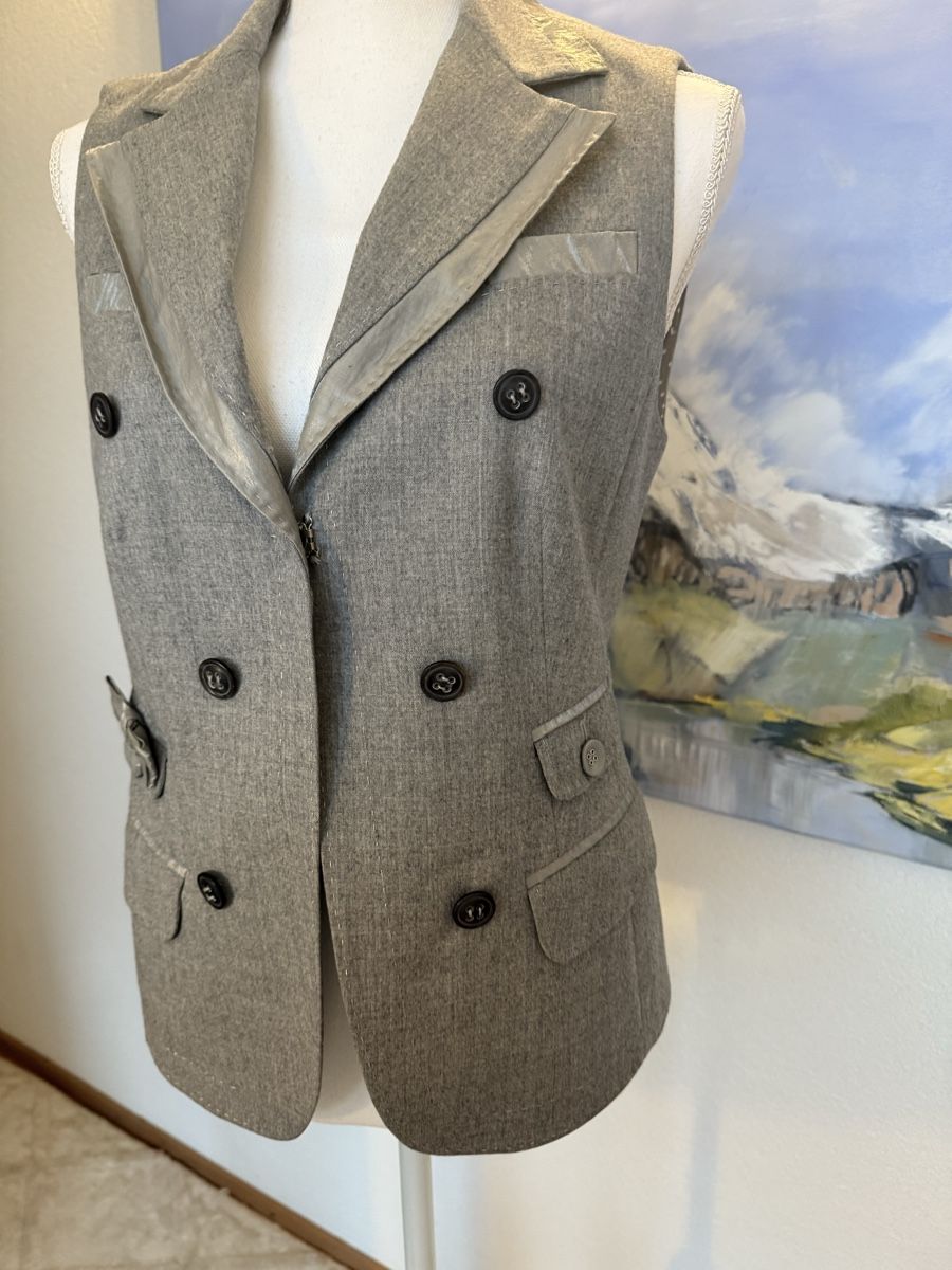 Gilet & Giacche senza maniche: Elegante Weste AMBIENTE Gr 38 - Wolle – Usato da Savigny venduto da linda2402 2
