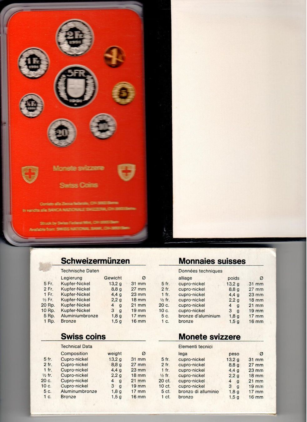 Toutes les monnaies: Münzsatz 1991 – D'occasion à Hochdorf par Ziegel-16