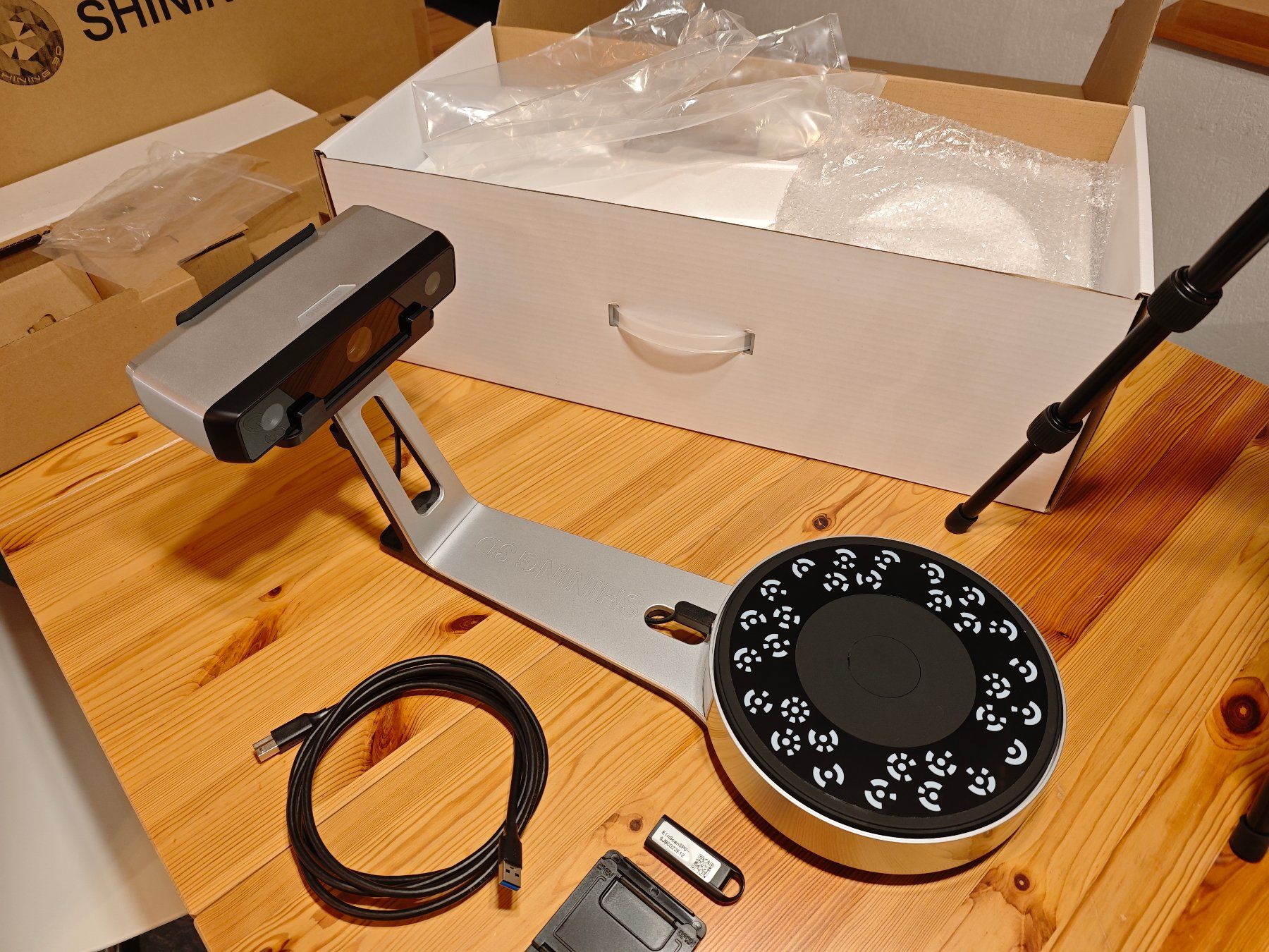 Scanner: 3D-Scanner "Shining 3D EinScan-SP V2" in Top Zustand – Usato da Wald ZH venduto da sits 2