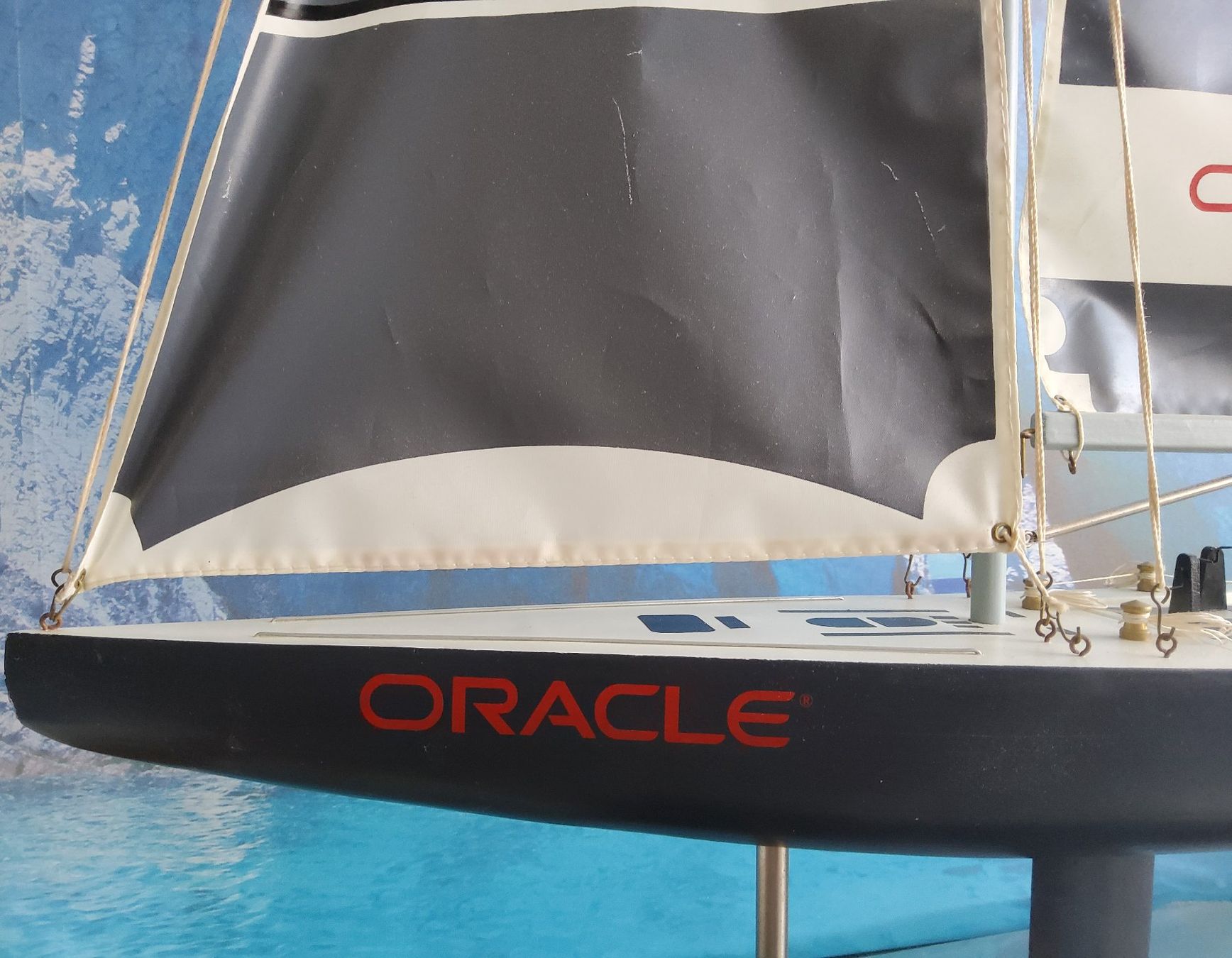 Modellbausätze & Standmodelle: Rennyacht "ORACLE USA 76" – Gebraucht aus Grüningen von VENOM59 8
