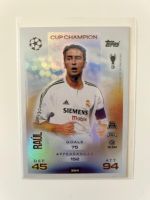 Topps Match Attax 2008/09 Raúl Card Nr. 354 guter Zustand