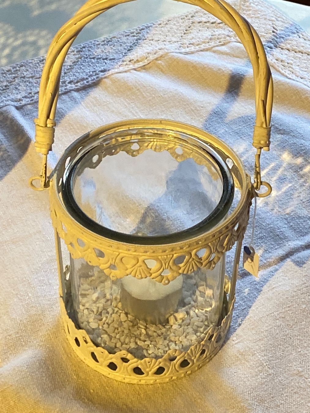 Portacandele: WINDLICHT SHABBY CHIC-WEISS – Nuovo (secondo la descrizione) da Meienried venduto da ManuelaBoutique 3