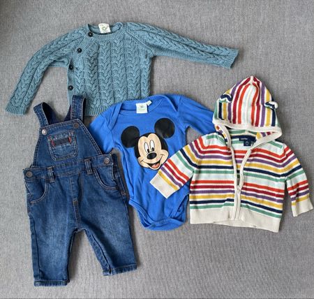 Baby Kleider Set 4-teilig Gr 50/56 62/68 Puri Organic Disney