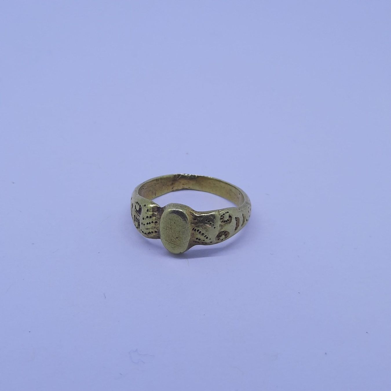 Ringe: Schlichter Ring in 14 Karat Gelbgold – Gebraucht aus Unterägeri von Altgoldschmuck 1
