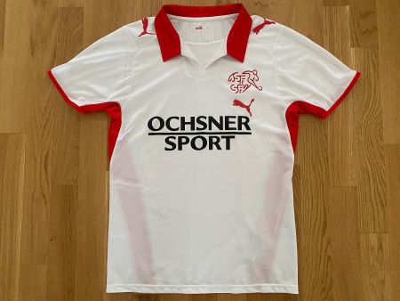 ORIGINAL SCHWEIZ NATI SAISON 2008/10 MAILLOT PUMA SVIZZERA S
