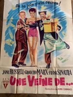 Rarität Original Plakat Groucho Marx&Jane Russel 160x114 cm