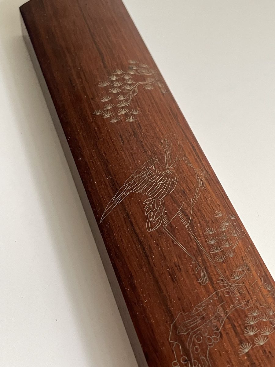 Tutte le decorazioni: Alte Chinesische Schriftrollengewichte – Usato da Basel venduto da Amechan. 3