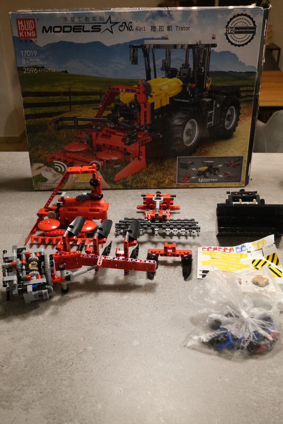 Lego Giocattoli: Mould King 17019 – Traktor inkl. Powered Module – Usato da Untersiggenthal venduto da mattu07 3