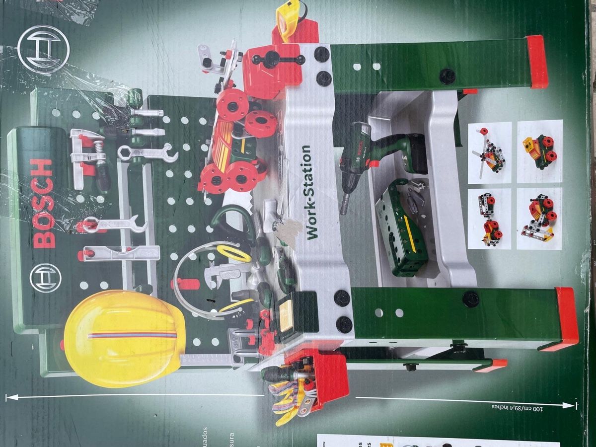 Giocattoli: Bosch Werkbank Kinder mit 150 Teilen – Usato da Geroldswil venduto da quatschi0 3