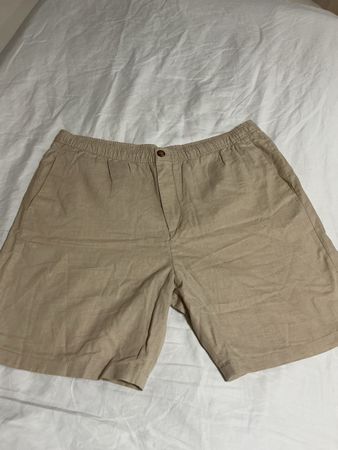 Sommer-Shorts / NEU / Gr. L / LEINENSTOFF