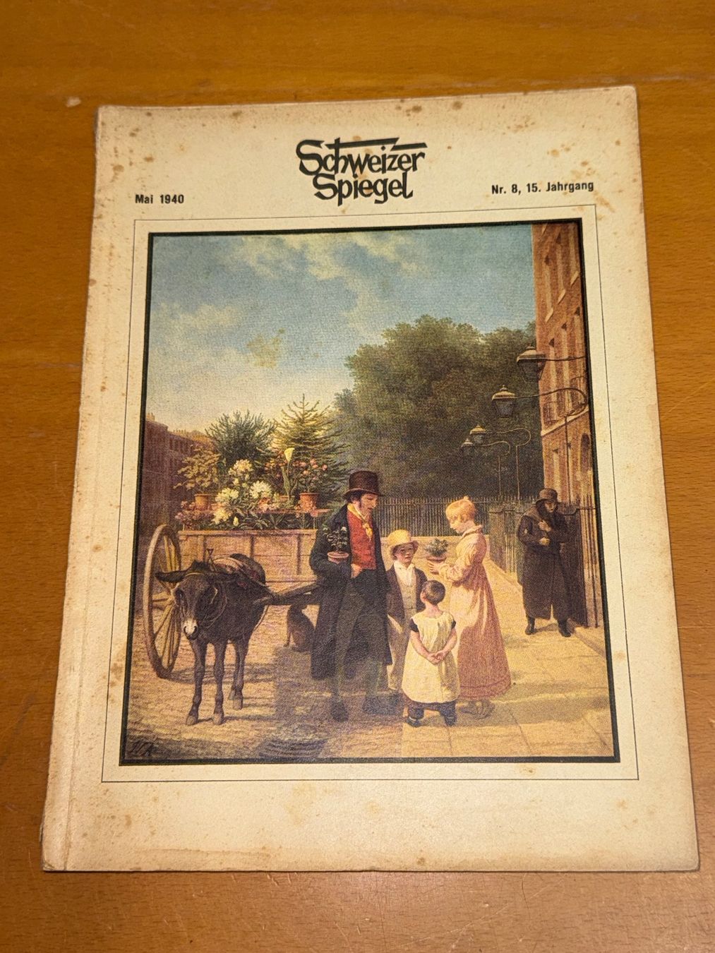 Riviste & Magazine: Antike Monatszeitschrift "Schweizer Spiegel" , Mai 1940 – Usato da Kaiseraugst venduto da Drasa