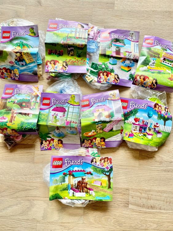 Lego Friends Tierbabys, 9 Sets gemischt Kaufen auf Ricardo