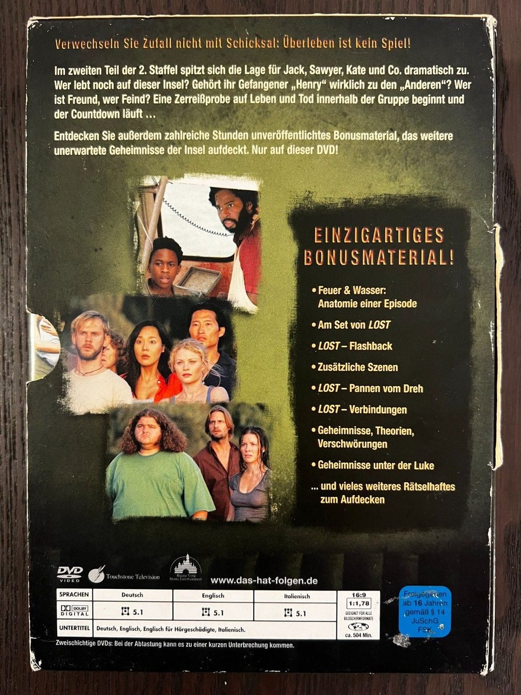 Tutti i DVDs: Lost Staffel 2 Teil 2 – Usato da Zürich venduto da FilmFreunde 1