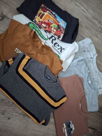  Pullover Set Jungen, Gr. 110/116 (7Stk.)