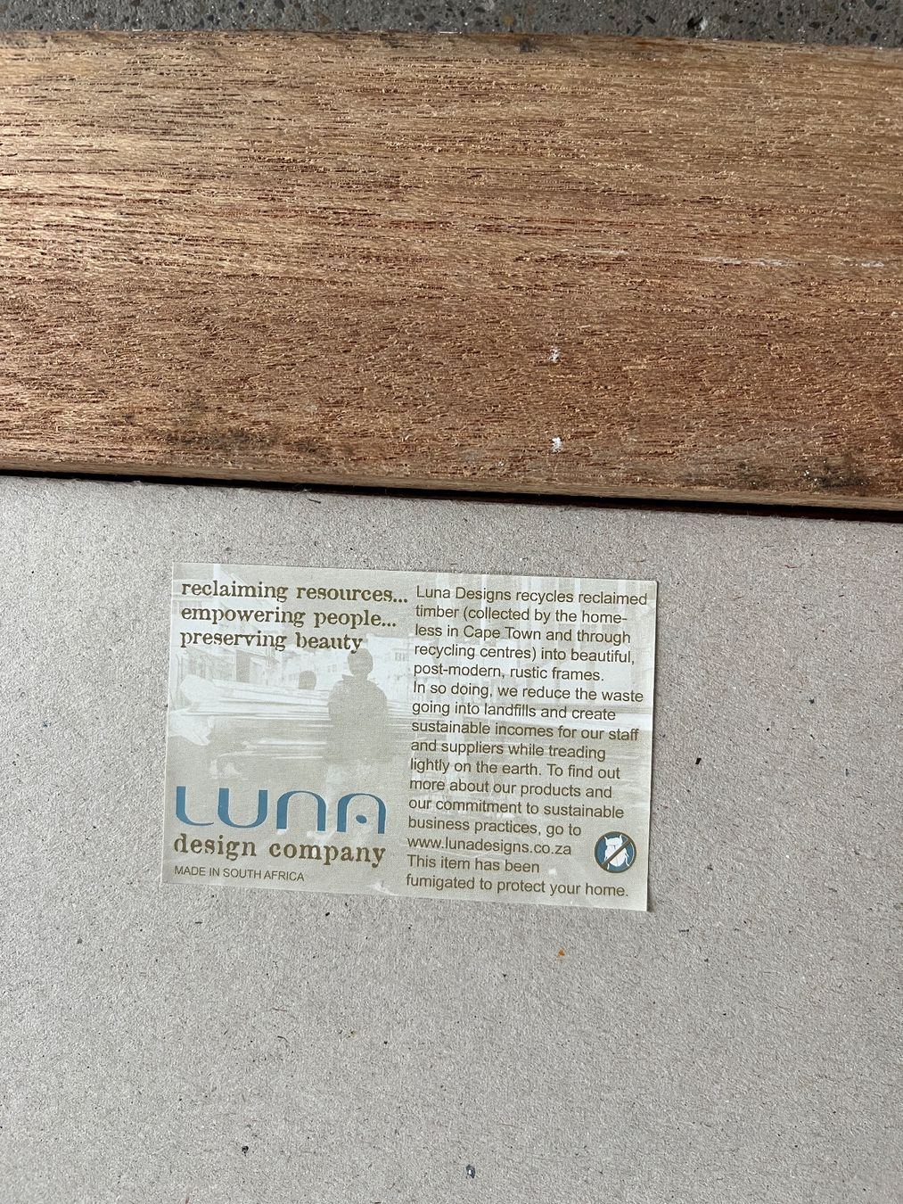 Bilderrahmen: LUNA Design Bilderrahmen – Gebraucht aus Stein AR von Kiwii89 2