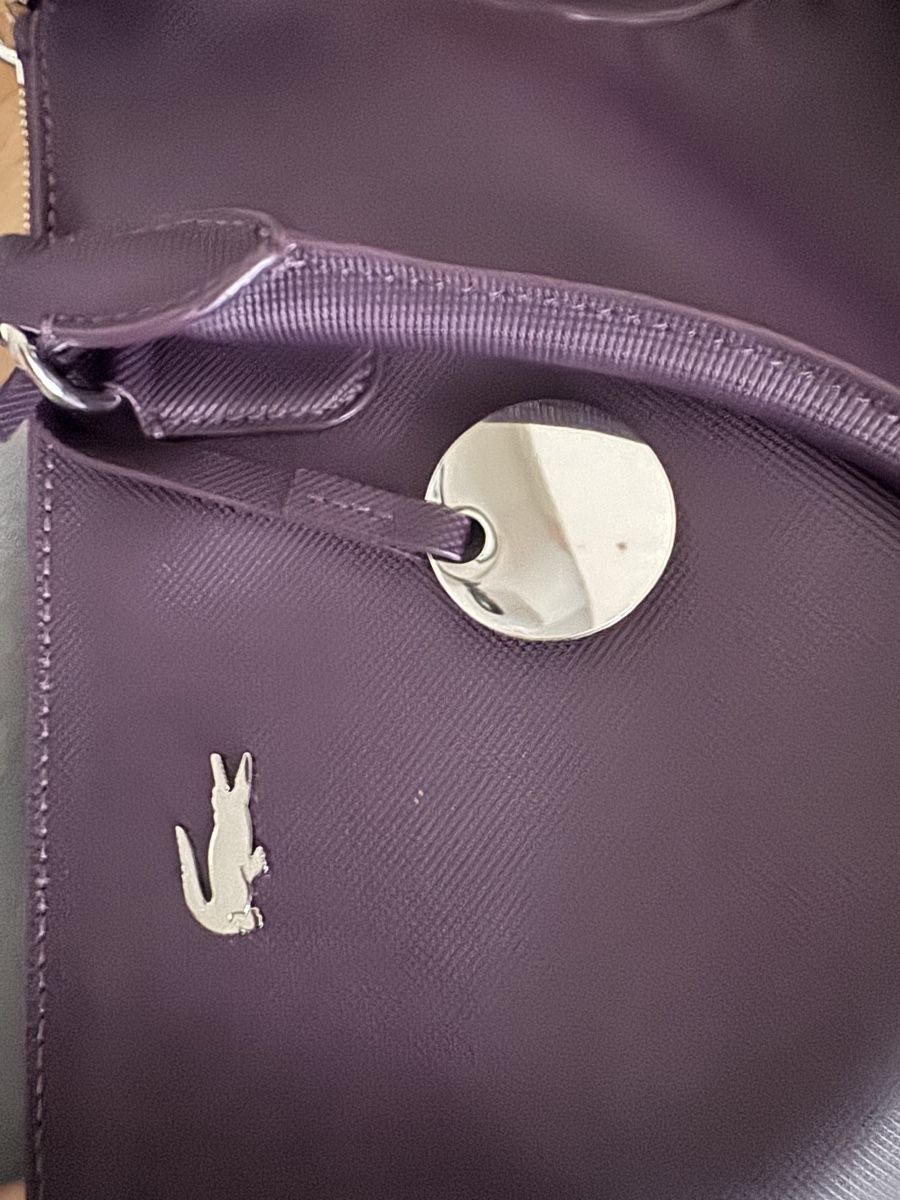 Borse da donna: Lacoste Handtasche violett – Usato da Bettlach venduto da valishop 2