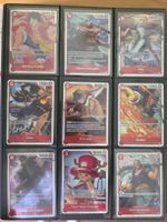 One piece card game SR collection Luffy  Ace, Nami OP01-OP16