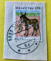 Nr.868 mit Stempelt Esel Buchs