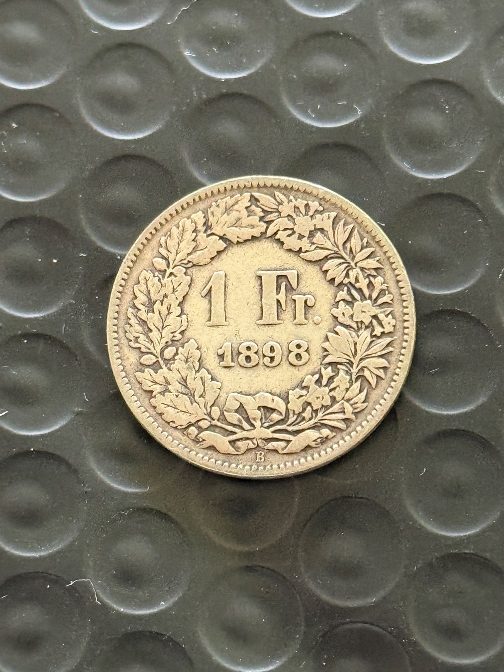 Alle Münzen: 1 Franken 1898  Rar – Gebraucht aus Wallisellen von SWISS_SILVER1
