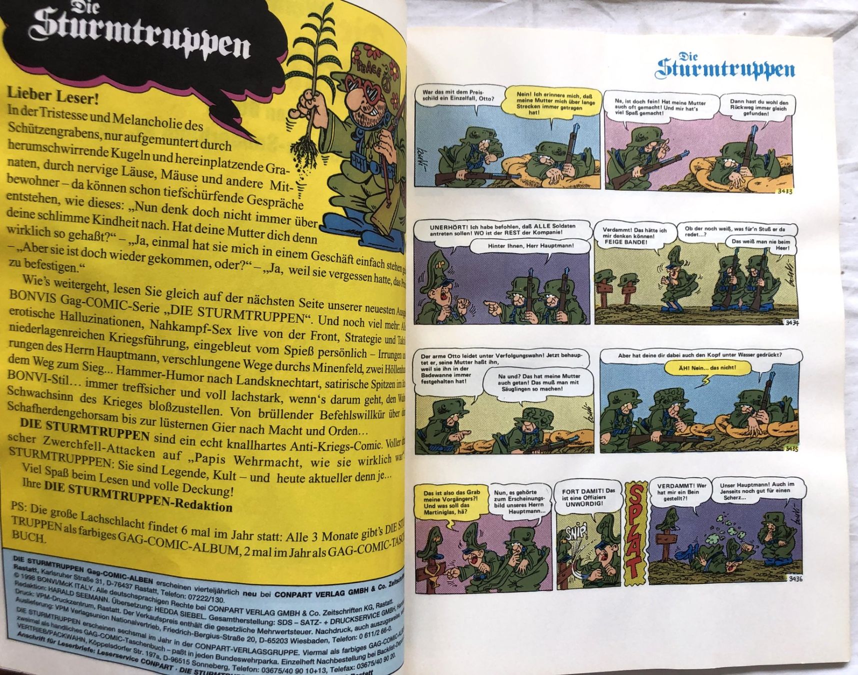 Comics: Die Sturmtruppen - Nr.65 - 1.Auflage – Gebraucht aus Schaffhausen von durruti 2