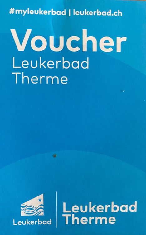 Leukerbad Therme Eintritt für eine Person | Kaufen auf Ricardo
