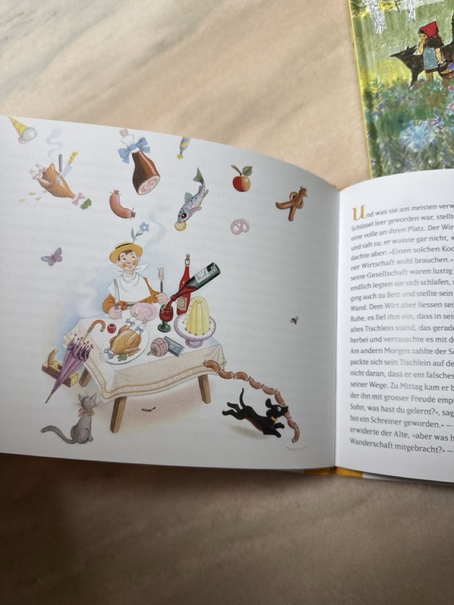 Libri: 2x Märchenbücher:Rotkäppchen,Tischlein deck dich / Neuwertig – Nuovo (secondo la descrizione) da Schlieren venduto da Schnaepliparadies 2