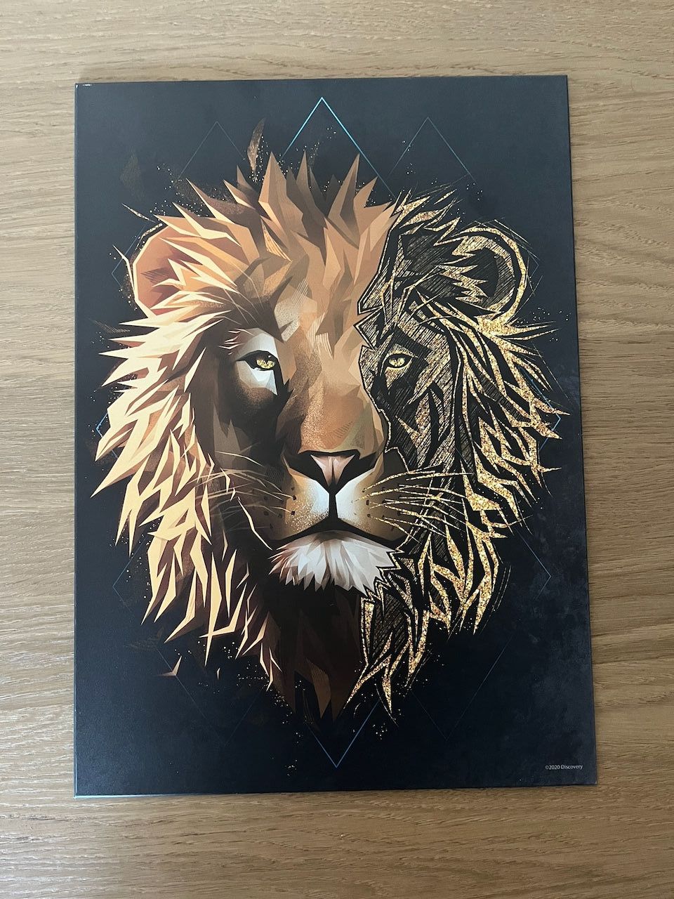 Foto & Immagini: Displate Lion Matte — Taille M – Usato da Jongny venduto da ric_6rc8